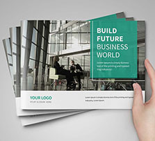 通用型公司业务宣传册模板(16个页面/PSD格式)：Corporate Business Brochure
